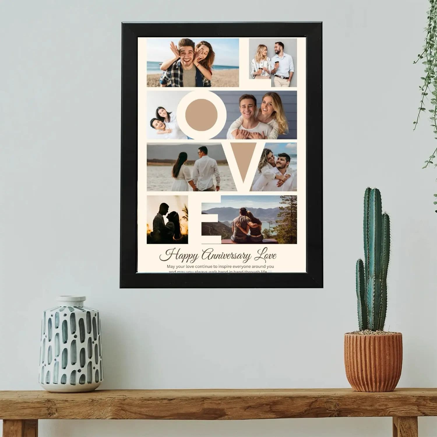 Anniversary Collage Frame - with Text - Image 1