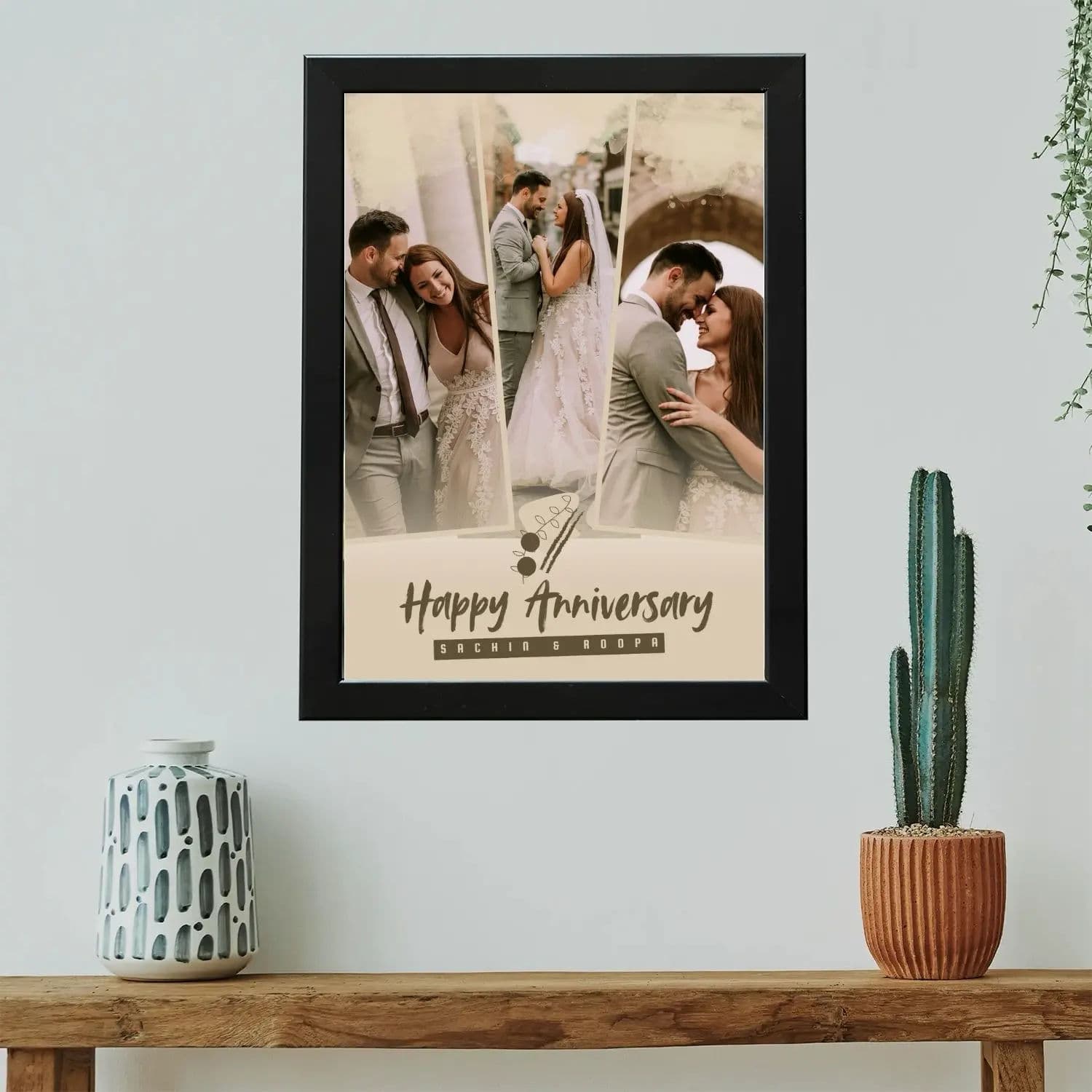 Special Anniversary Frame - with 3 Images - Image 1