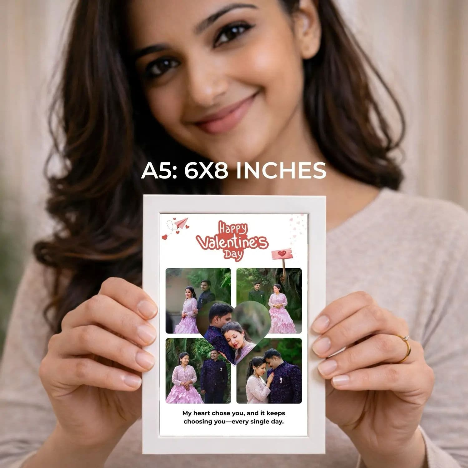 Valentines Day Frame - Collage Frame, Text - Image 3